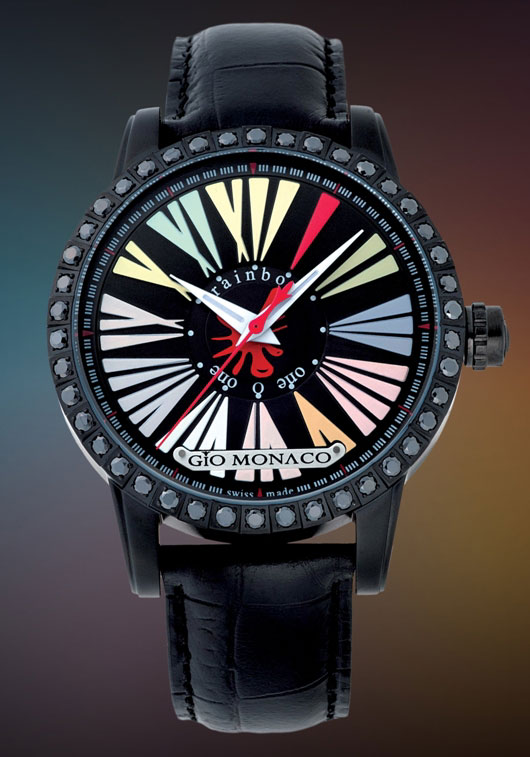 Gio Monaco Men's Rainbow Collection Introduced at Baselworld 2012